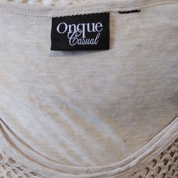 Onque Casual Size L Women’s Blouse top - Picture 6 of 6